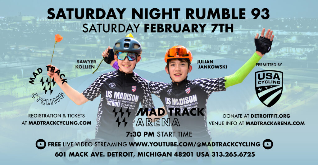 Saturday Night Rumble – Mad Track Cycling